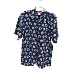 POPEYE King Features Syndicate Vintage 2001 Men's Button Down Shirt SZ MD